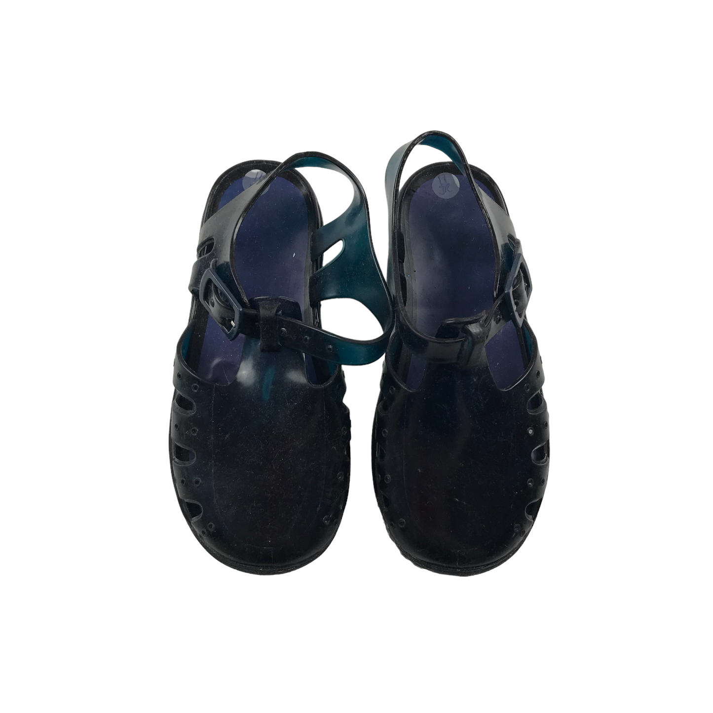 Navy Jelly Walking Sandals Shoe Size 11 Junior