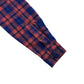Benetton Shirt Size S Blue Red Checked Long Sleeve Button Up