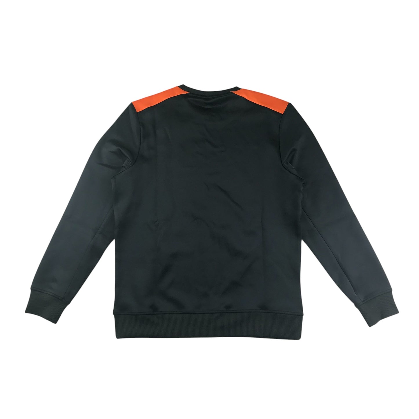 Castore Rangers FC coaches training sweater women size UK 10 charcoal grey and orange crew neck