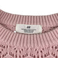 H&M sweater 11-12 years pink crewneck knitted jumper cotton