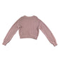 H&M sweater 11-12 years pink crewneck knitted jumper cotton