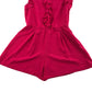 Next Playsuit Age 12 Fuchsia Pink Sleeveless