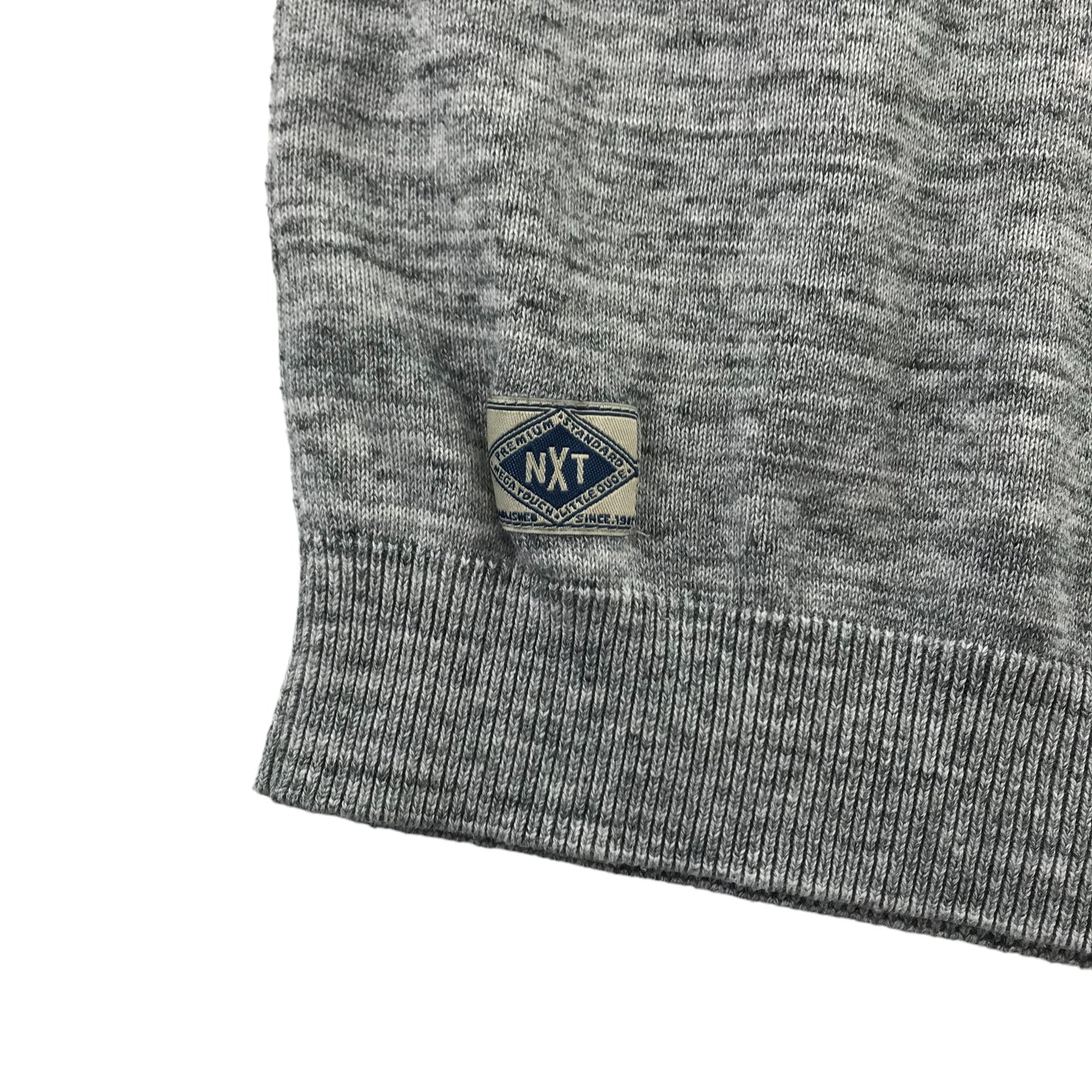 Next Jumper Age 6 Light Grey Cotton