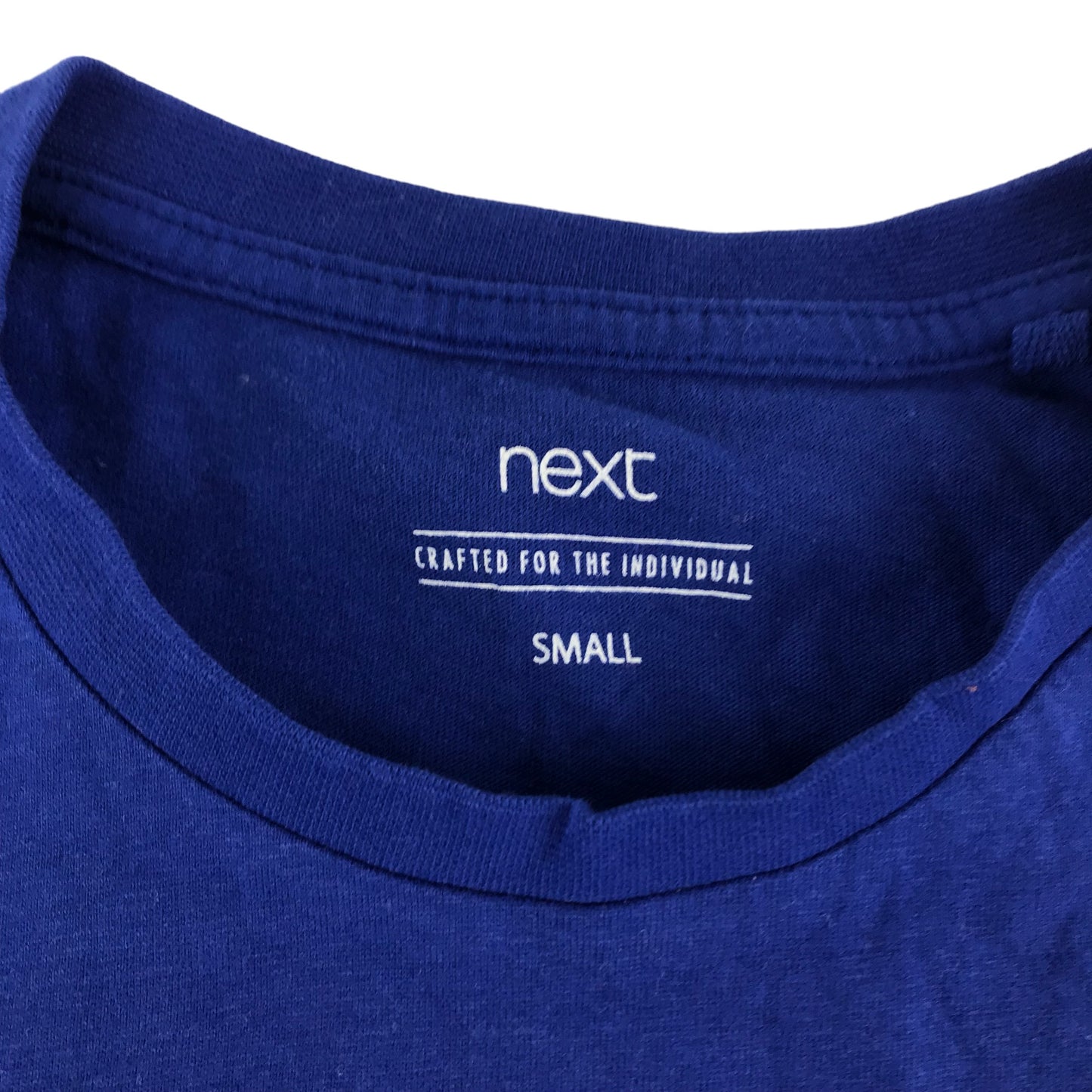 Next Christmas T-shirt Size S Blue Farter Christmas Sprout Short Sleeve