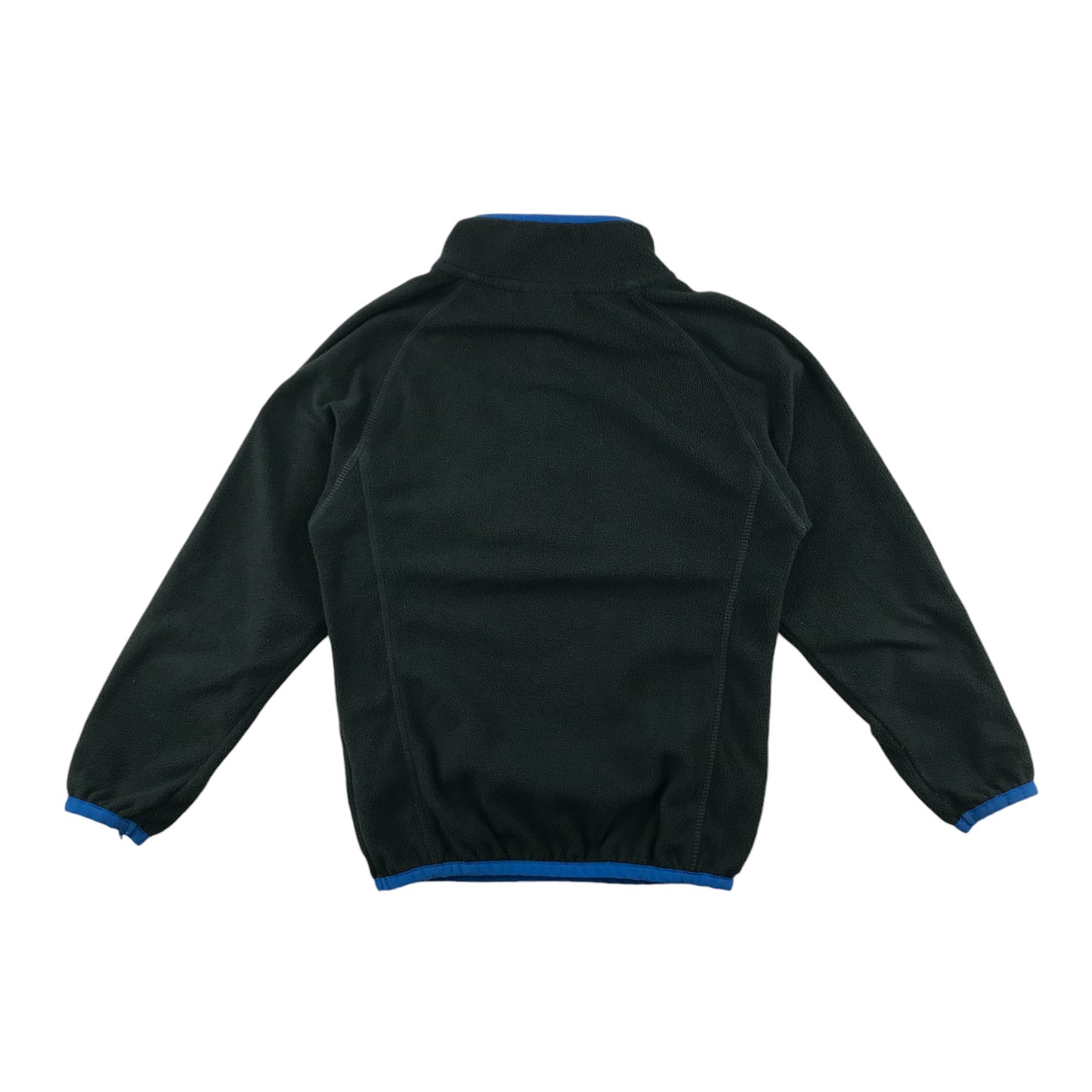 Trollkids fleece 5-6 years navy blue quarter zipper