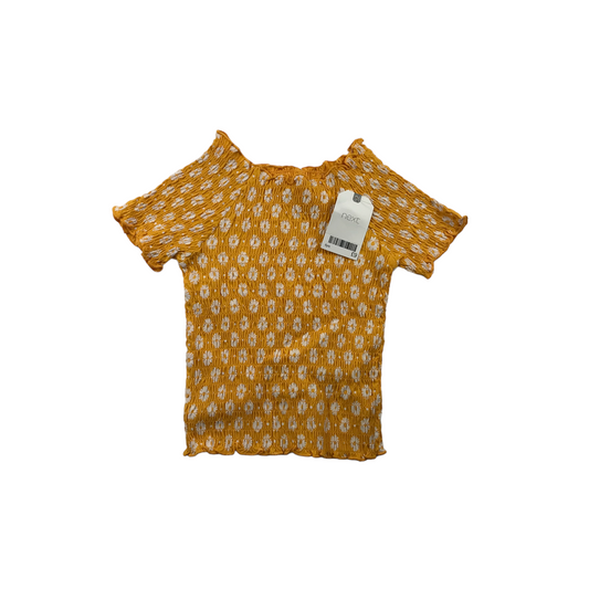 Next Yellow Floral Summer T-shirt Age 6