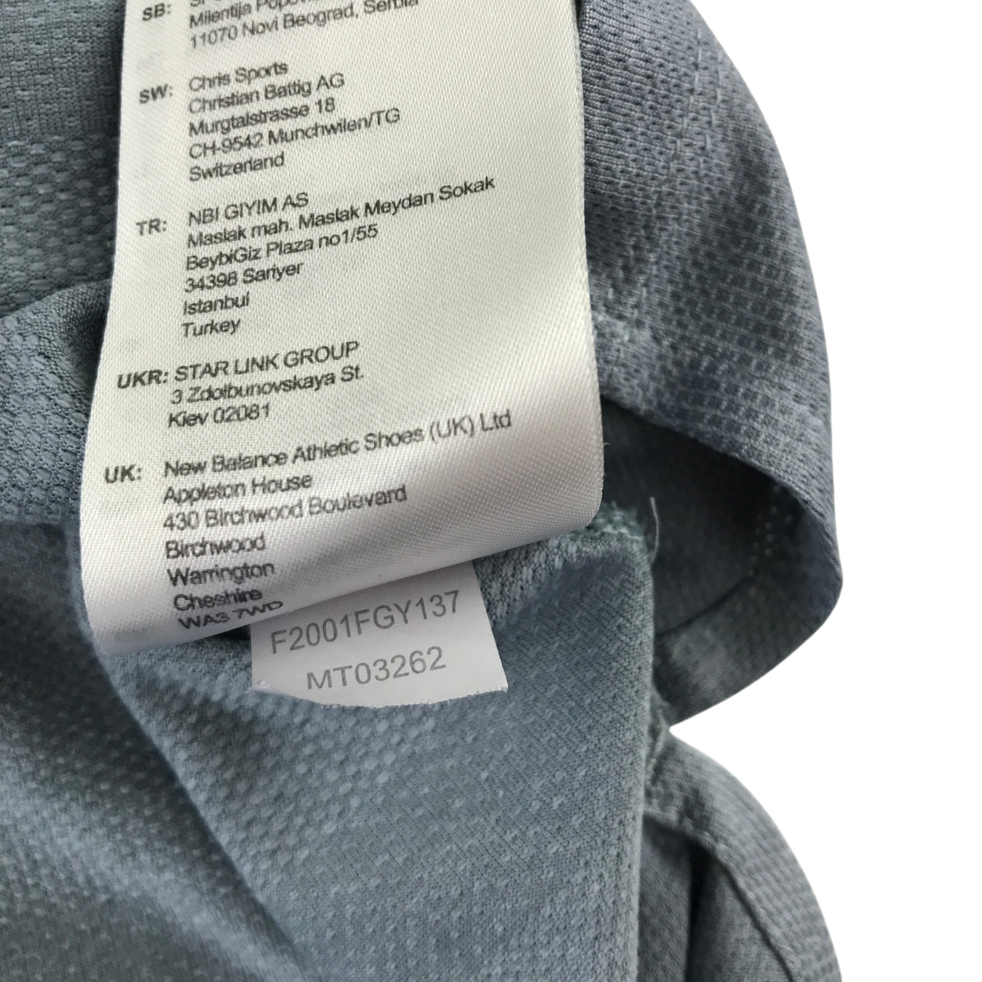Preloved New Balance sport top for adult