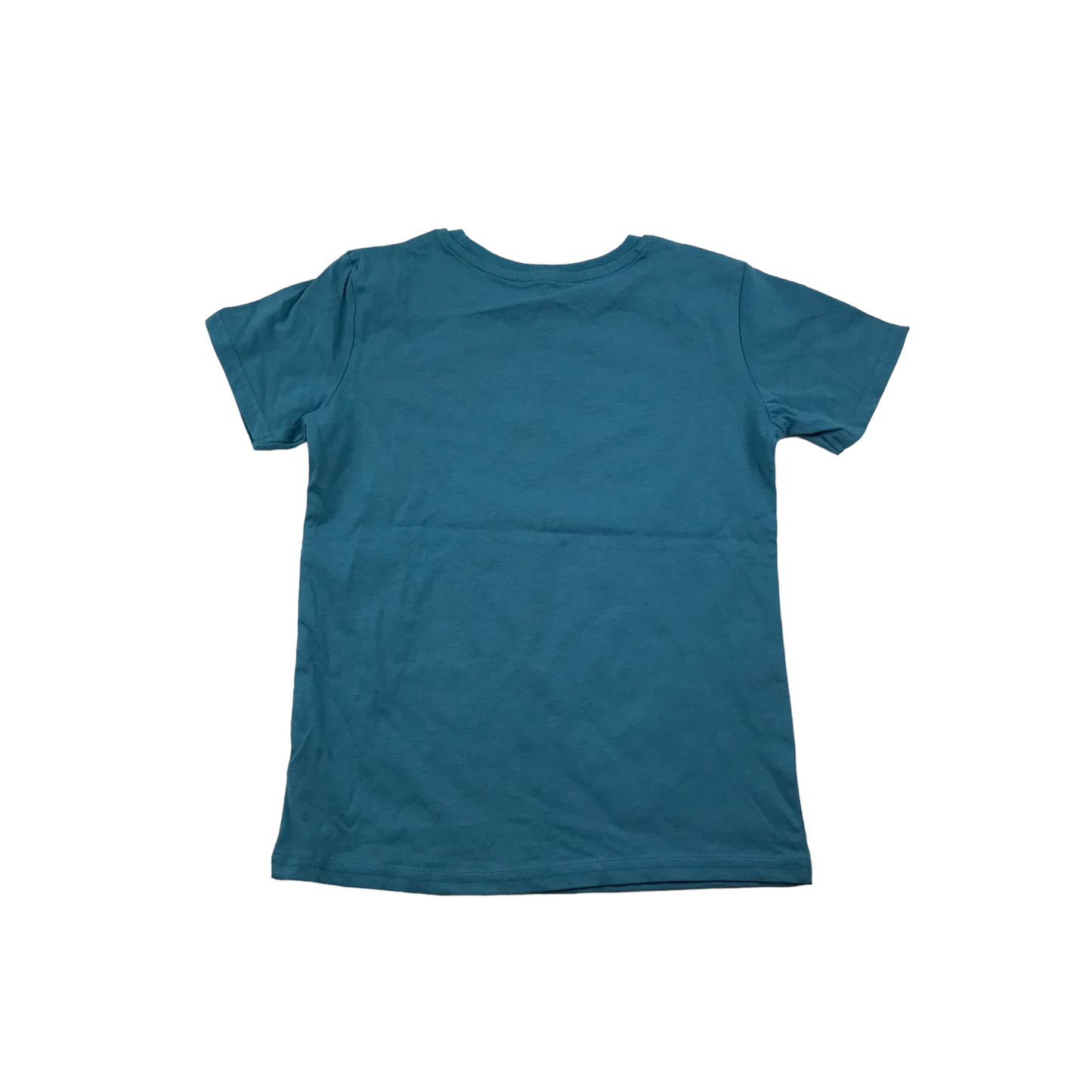 Dunnes Blue Summer Print T-shirt Age 7