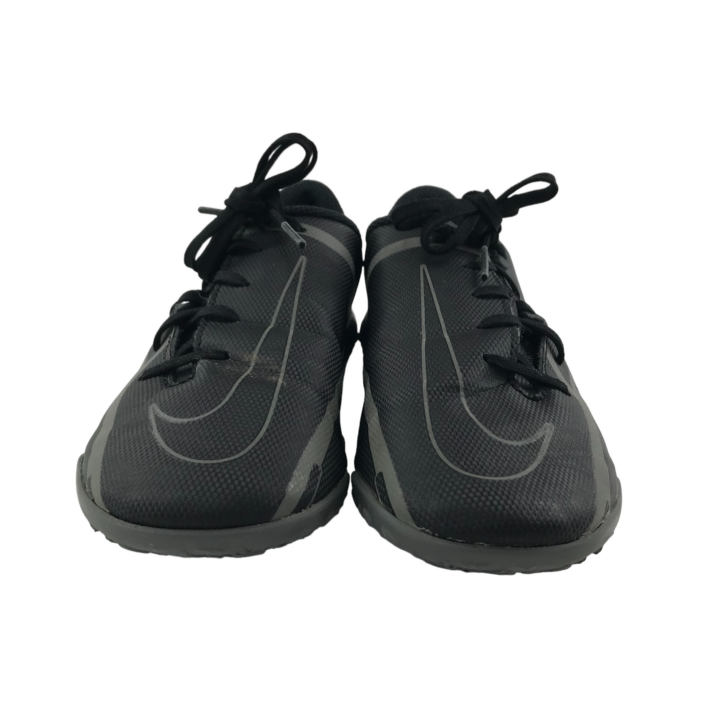 Nike Phantom Football Boots Shoe Size 13 Junior Black Astroturf