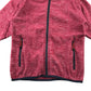 CMP fleece 9-10 years fuchsia pink long sleeve full zipper