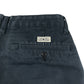 Ralph Lauren Polo trousers W30 L34 in navy blue high waist tapered legs cotton