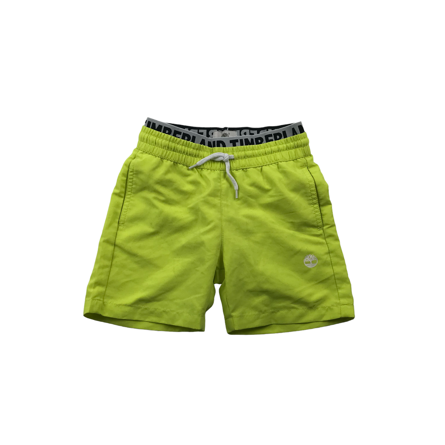 Timberland Neon Yellow Swim Trunks Age 6