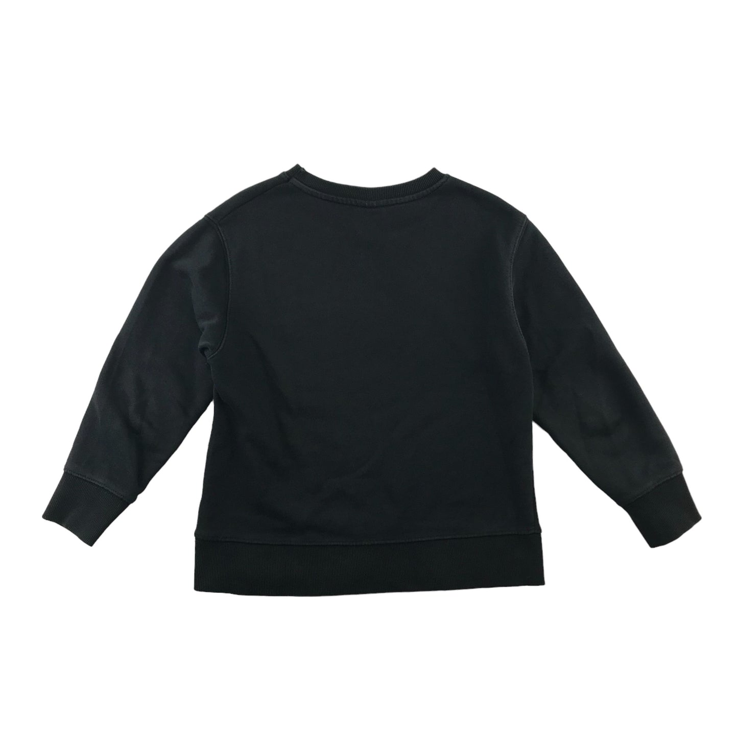 Zara Sweater Age 8 Black Skateboard Graphic