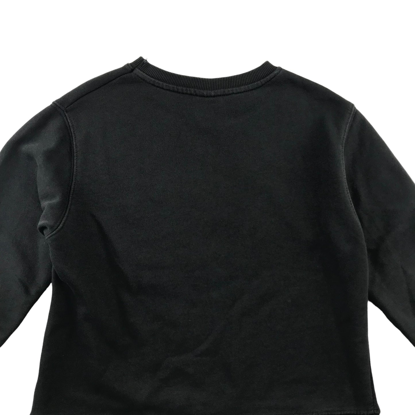 Zara Sweater Age 8 Black Skateboard Graphic