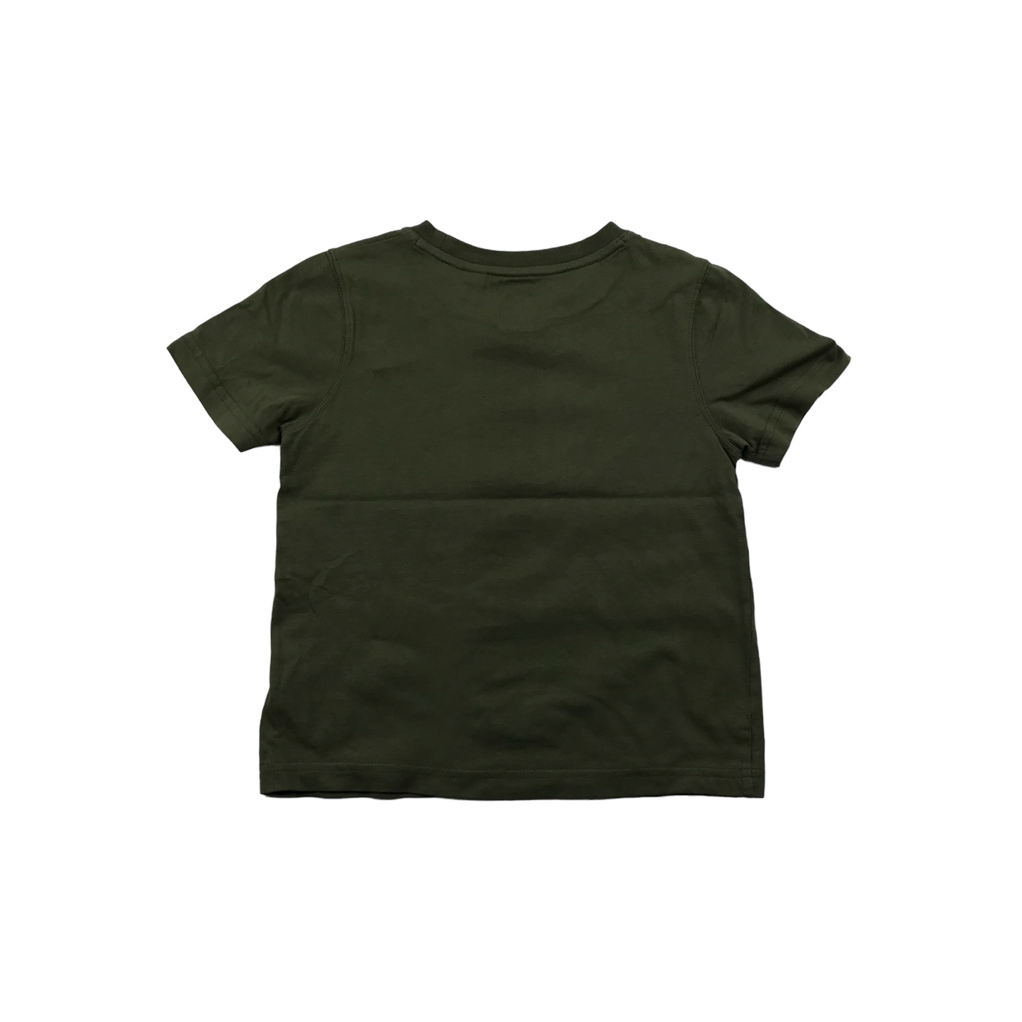 Timberland Khaki Green Print T-shirt Age 5-6