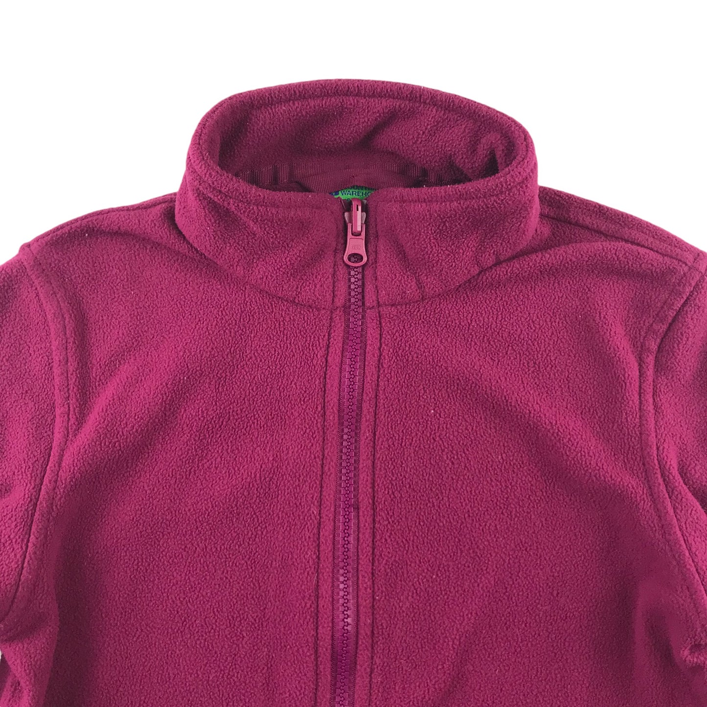 Mountain Warehouse fleece 9-10 years fuchsia pink full zipper