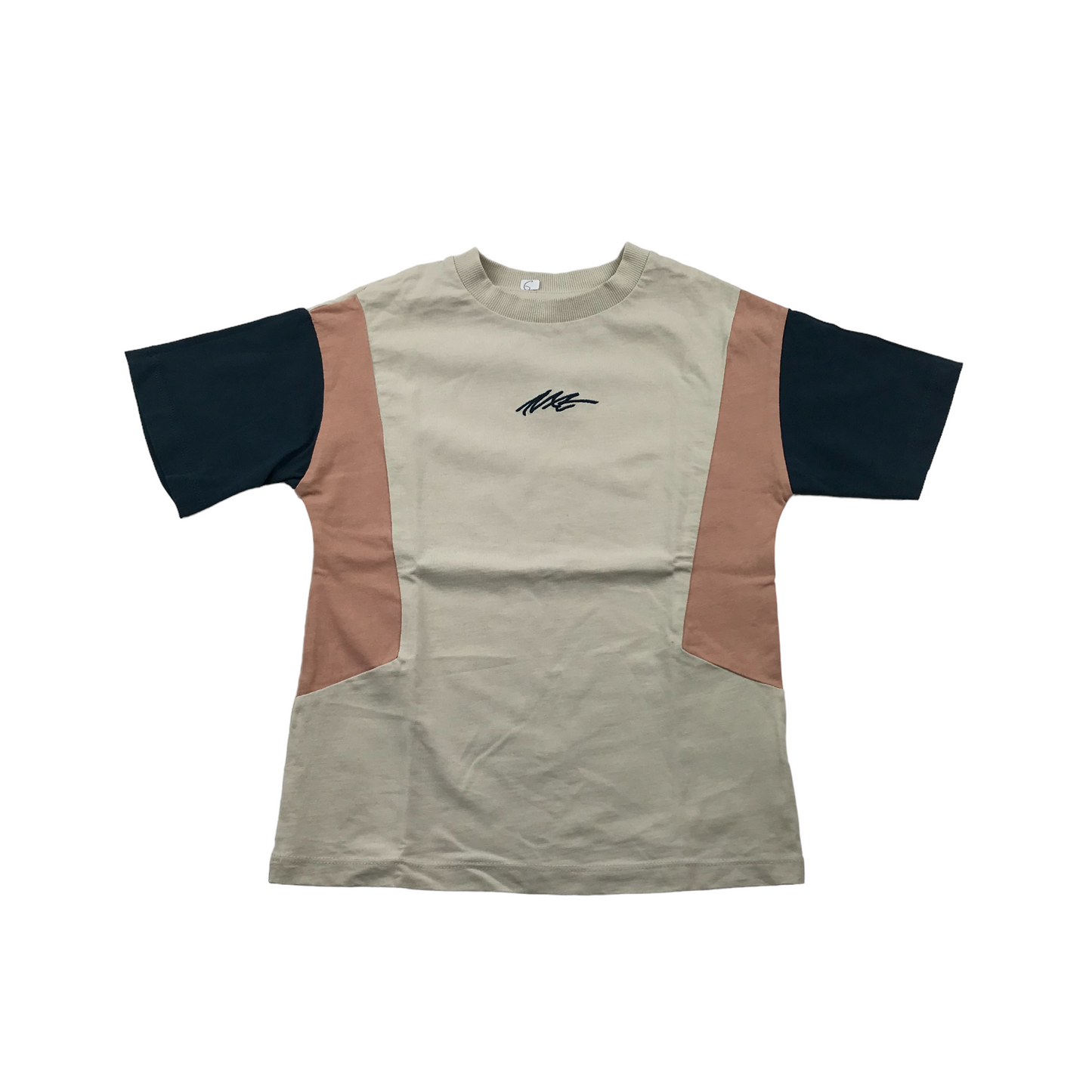 Next White and Salmon Red Cotton T-shirt Bundle Age 6