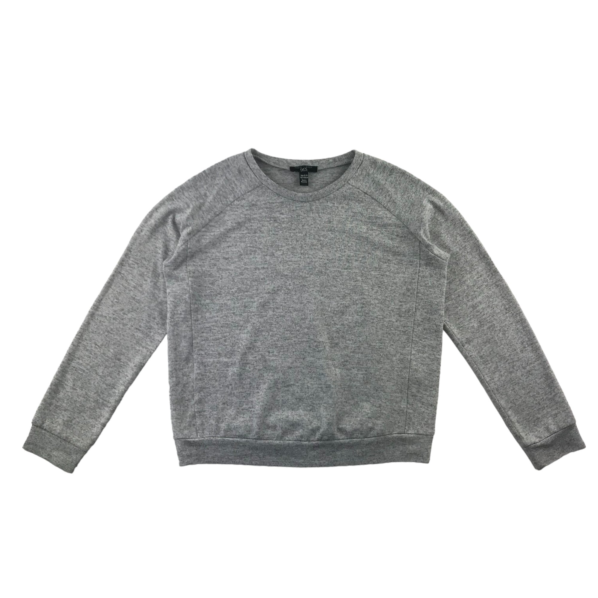 New Look Jumper Age 12 13 Grey Plain Light Weight jumper ApparelXchange CIC