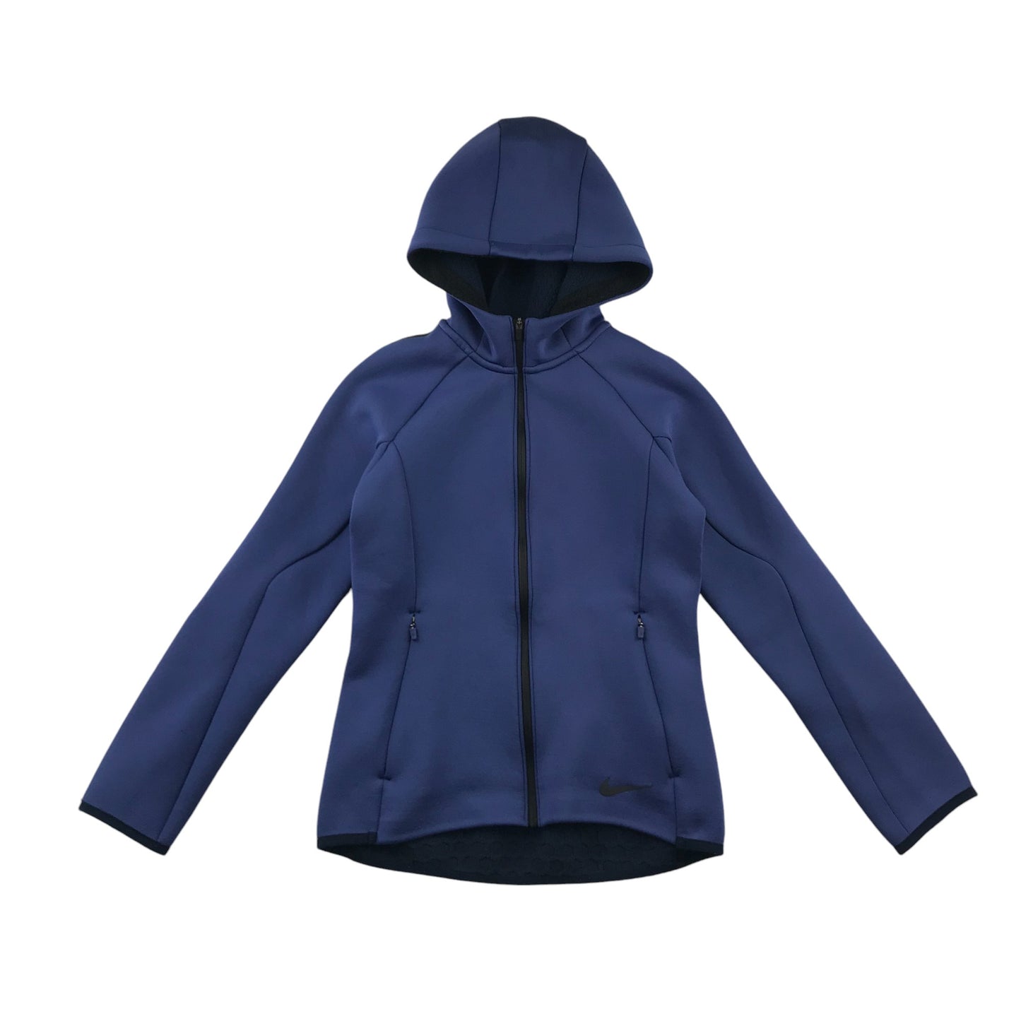 Nike thermal hoodie 10-12 years blue hooded with full zipper and pockets