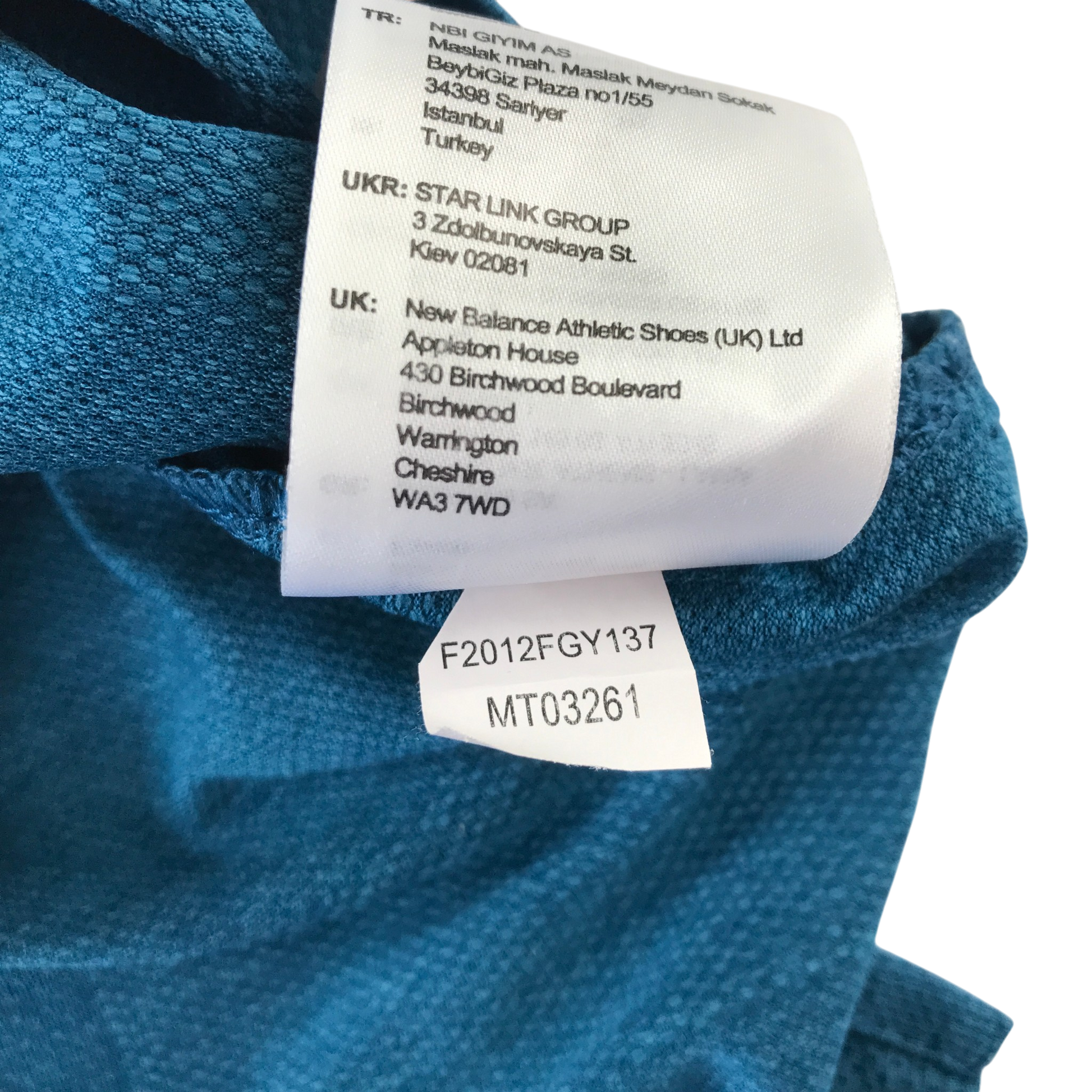 Second-hand New Balance activewear for adults