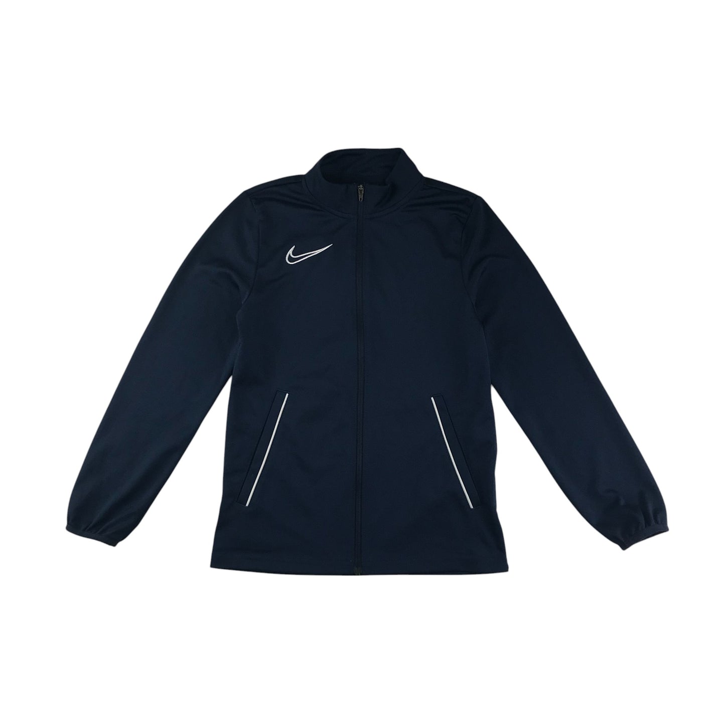 Nike sweatshirt 8-9 years navy blue full zipper tracksuit top