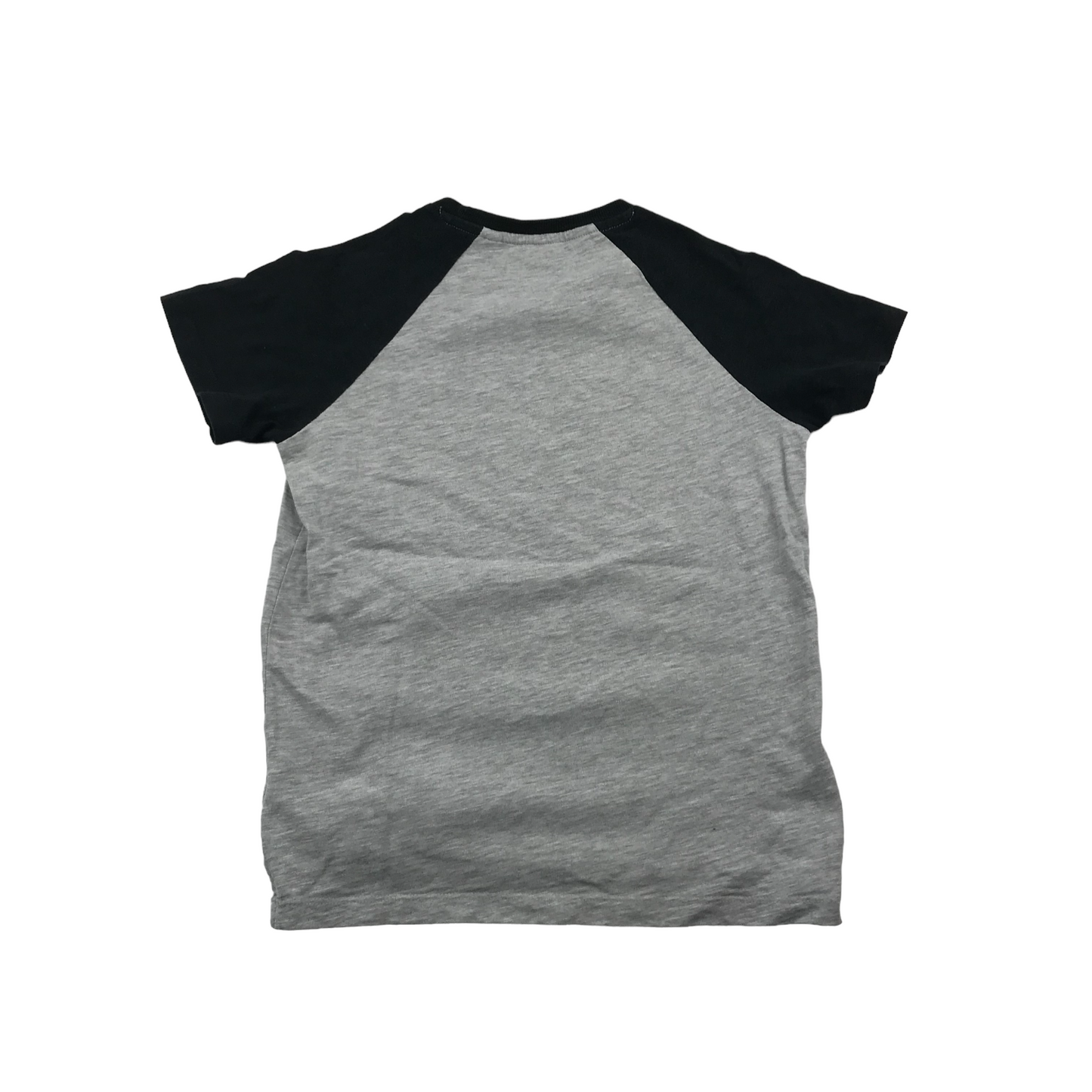 Next Grey and Black T-shirt Age 9