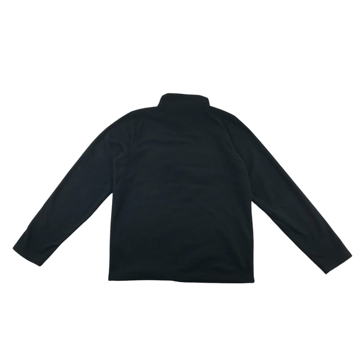 Peter Storm fleece 11-12 years black plain quarter zipper long sleeve