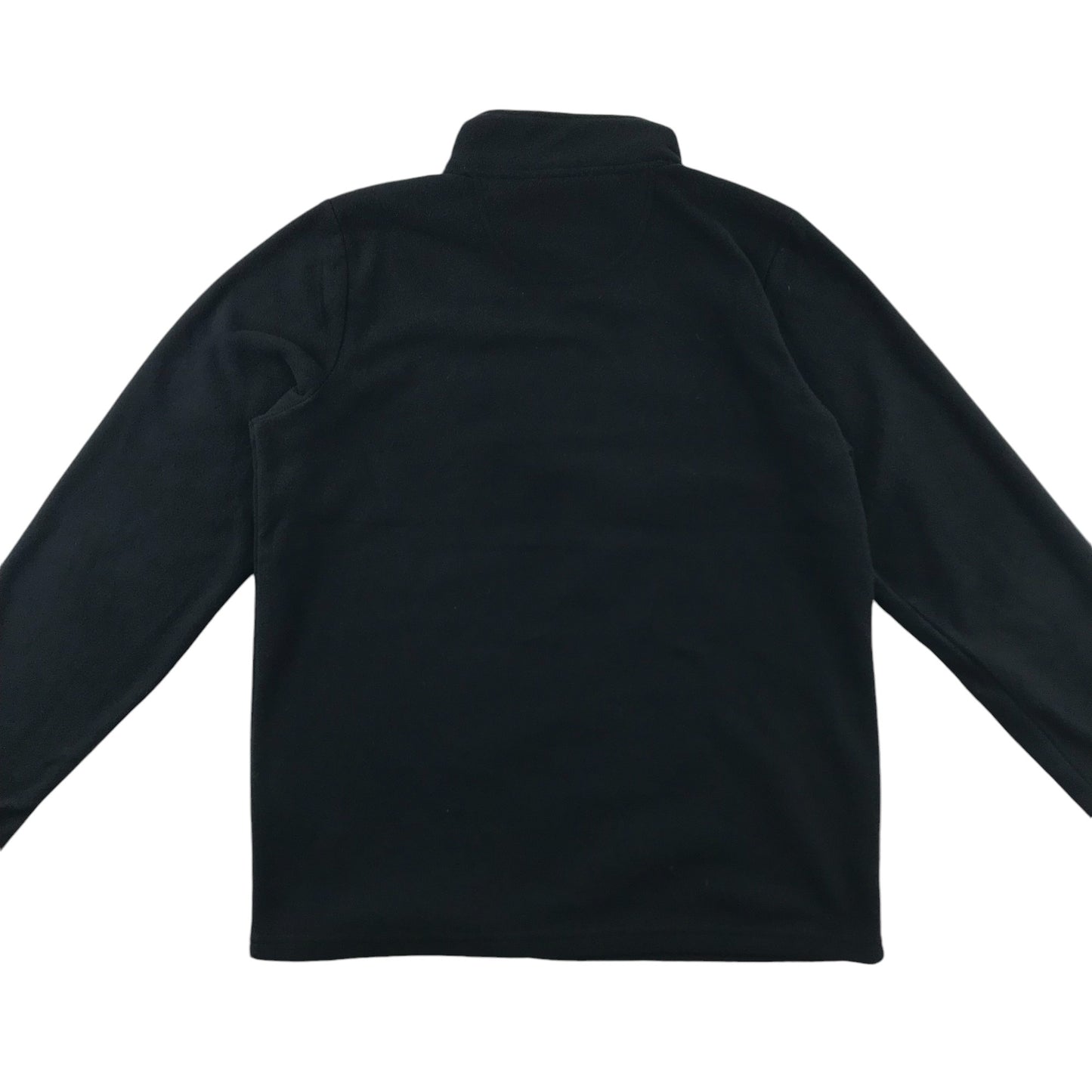 Peter Storm fleece 11-12 years black plain quarter zipper long sleeve