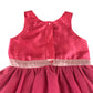 H&M dress 7-8 years bright pink mesh layered with sparkles