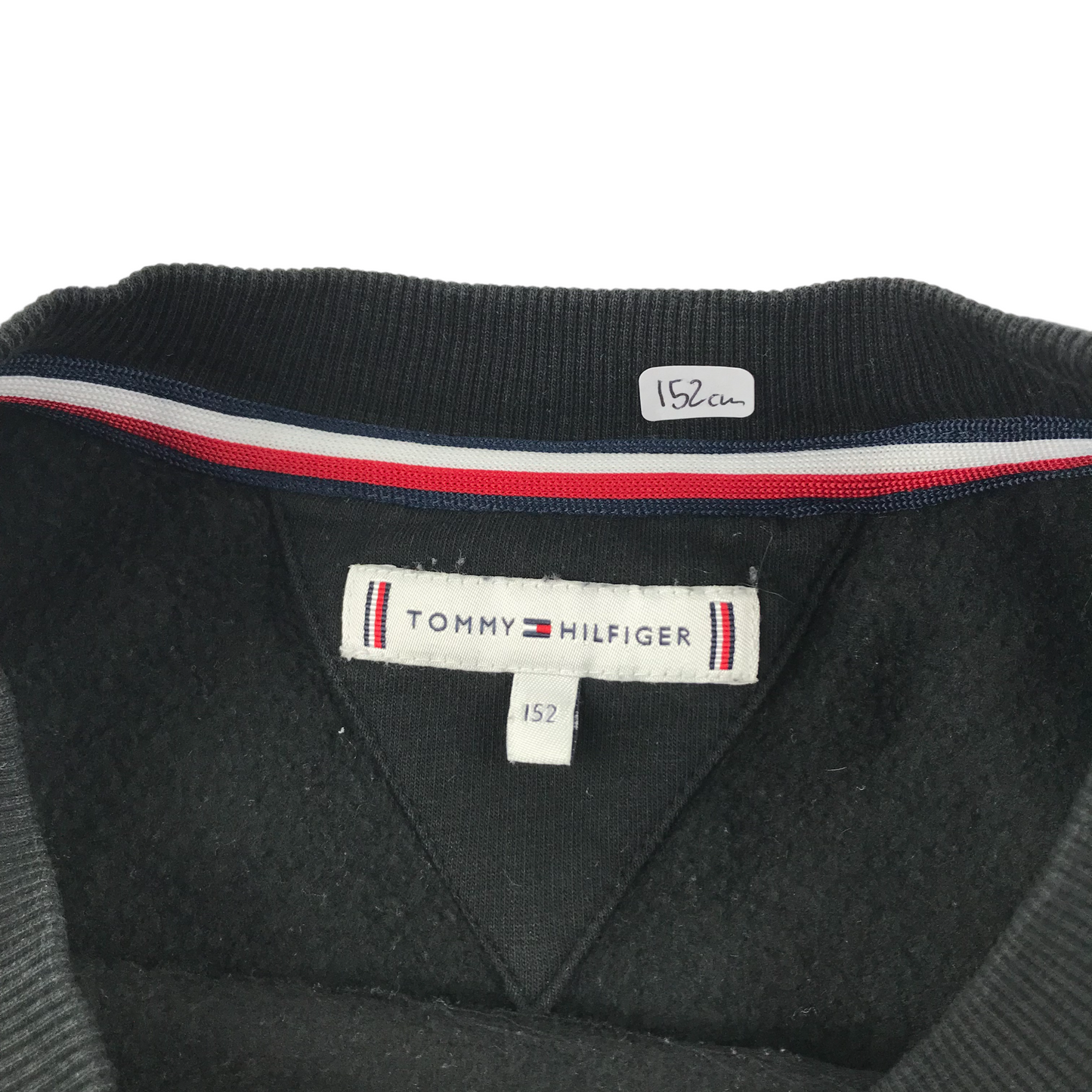 Tommy Hilfiger Long Sweater Age 11 Black Crewneck