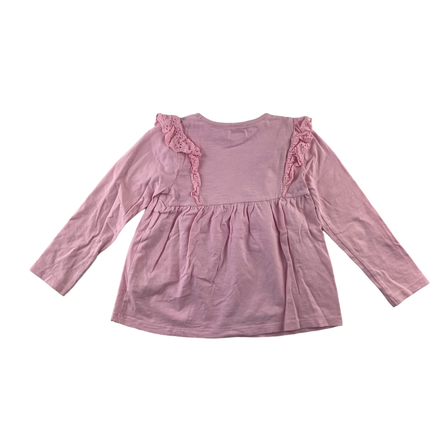 Barbie t-shirt age 5-6 pink long sleeve Cali Vibes cotton