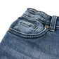 Joules Shorts Age 6 Blue Denim with Rainbow and Rabbit Embroidery