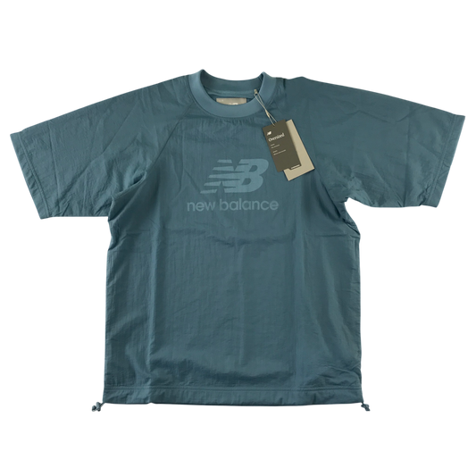 New Balance S blue sport top