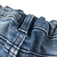 Joules Shorts Age 6 Blue Denim with Rainbow and Rabbit Embroidery