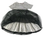 Monsoon dress 9-10 years grey sequin top detailing and tulle skirt sequin horse design