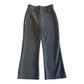 George school trousers grey girls jersey straight leg with butterfly trinket