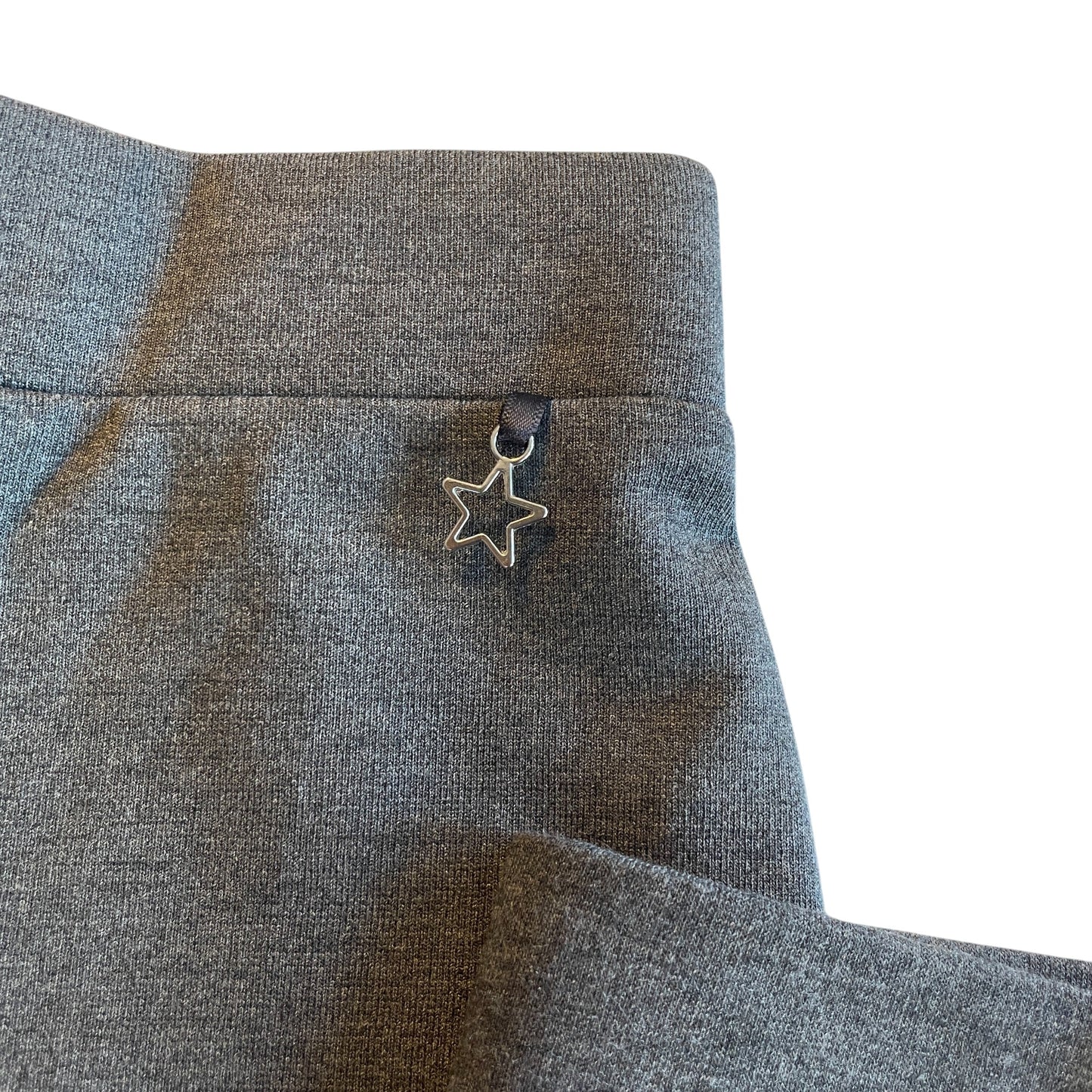 George school trouser bundle 4-5 years grey girls jersey straight leg with trinket details