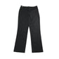 George girls school trousers 12-13 years black plain straight leg with bow tie detail