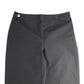 George girls school trousers 12-13 years black plain straight leg with bow tie detail