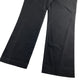George girls school trousers 12-13 years black plain straight leg with bow tie detail