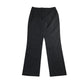 George girls school trousers 12-13 years black plain straight leg with bow tie detail