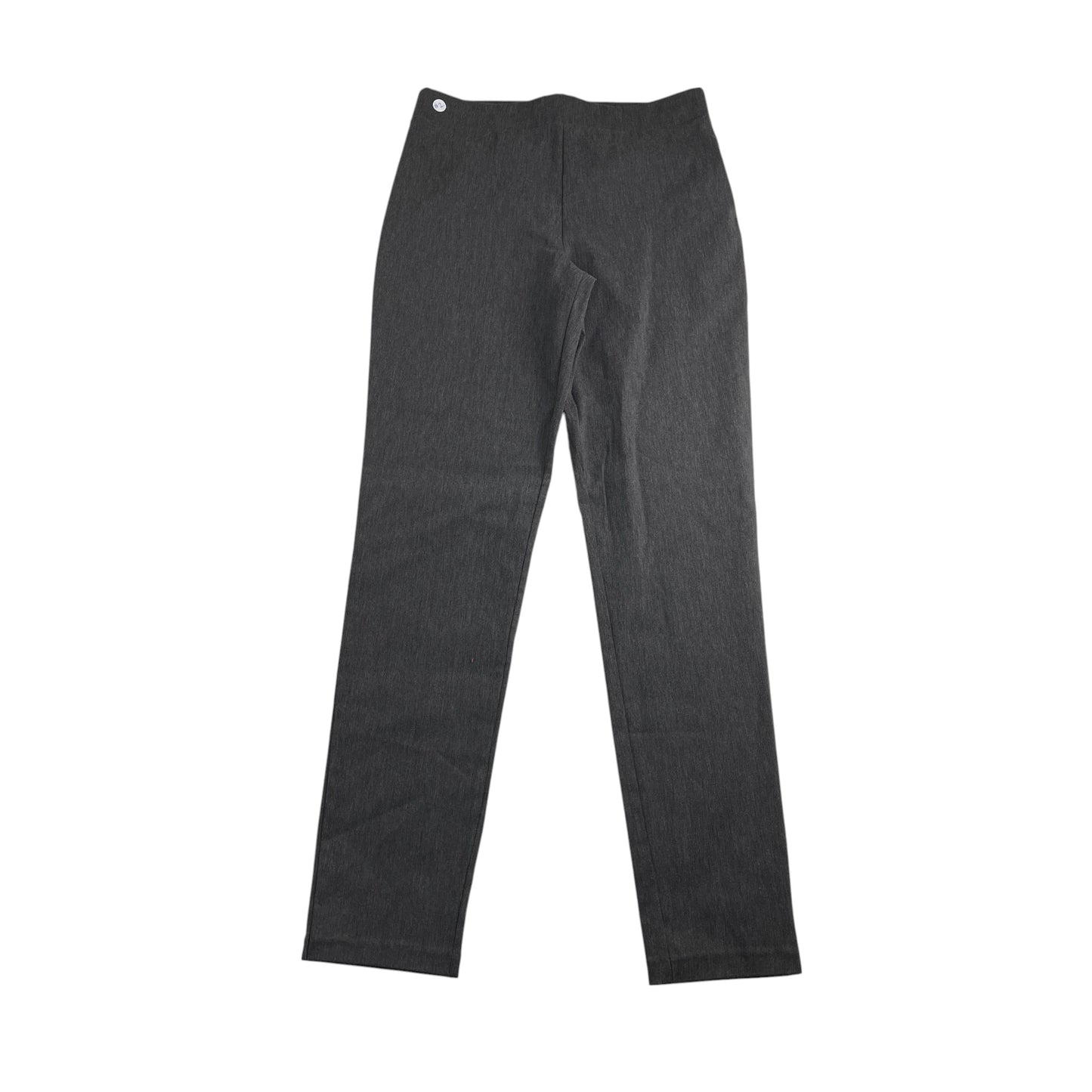 George girls school trousers 13-14 years grey plain sturdy jegging style with elasticated waistband