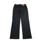 George girls school trouser 13-14 years black straight leg jersey