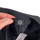 George girls school trouser 16-17 black stretchy slim legs stretchy
