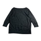 Nike t-shirt women's size M dark grey light 3/4 sleeve loose top