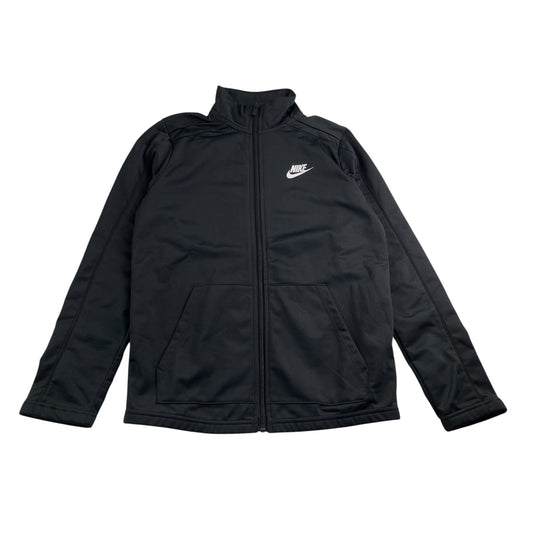 Nike sweater 10-12 years black plain full zipper tracksuit top