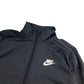 Nike sweater 10-12 years black plain full zipper tracksuit top