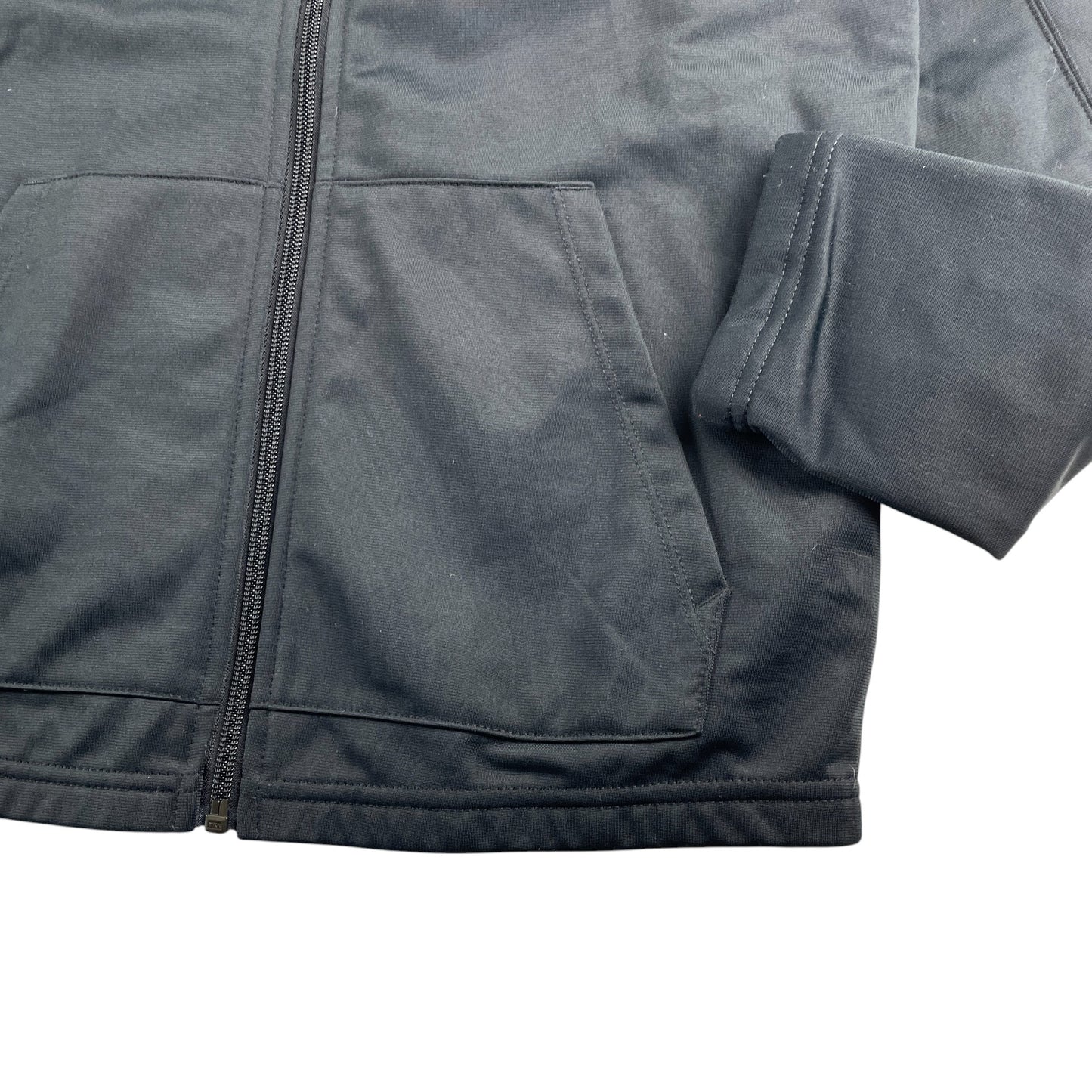 Nike sweater 10-12 years black plain full zipper tracksuit top