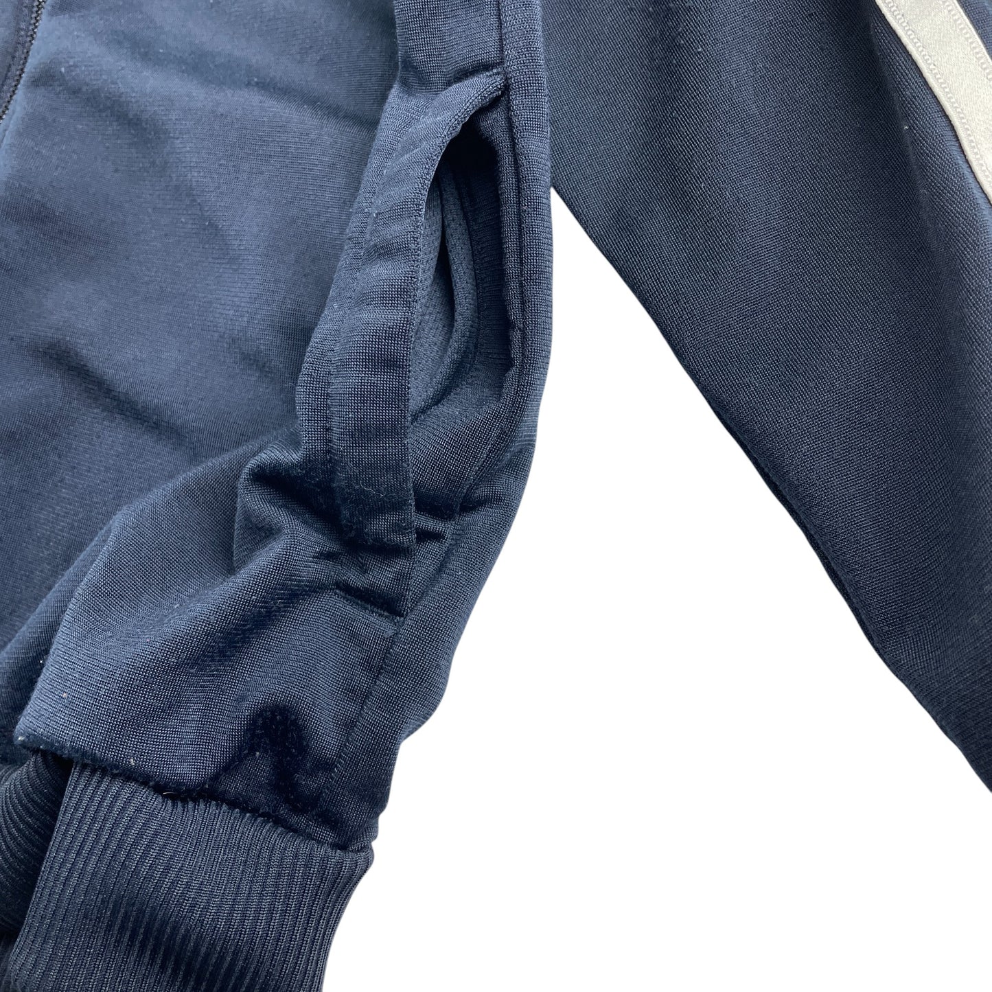 Adidas sweater 6-7 years navy blue full zipper tracksuit top