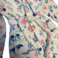 John Lewis Dressing Gown Age 7 White Floral Hooded